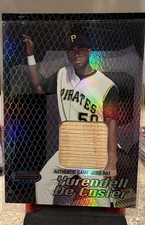 2002 Bowman's Best - Bat Yurendell De Caster #154 Blue (MEM, RC) Lonnie White Jr