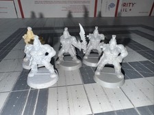 Warhammer 40K Necromunda 1st Edition 1995 5x Plastic Goliath Miniatures OOP