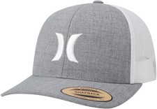 Mens Caps - Del Mar Mesh Panel Baseball Cap Trucker Hat - Snap Back Hats for Men