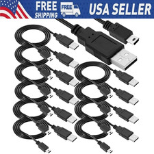 3FT Mini USB Data Sync Charger Charging Cable Cord SatNavs, Dash Cam Lot