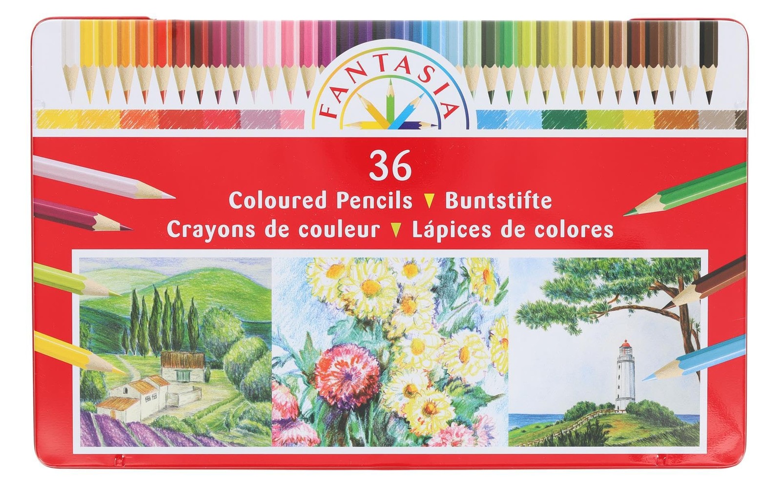 Pencils, 36 Color Set, Assorted