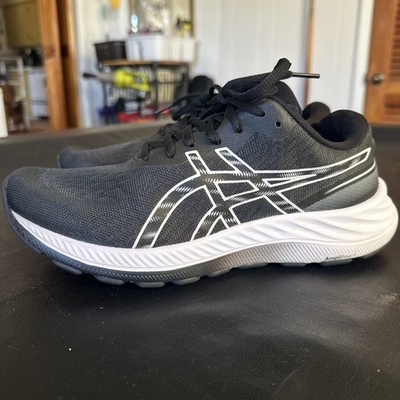 Size 9.5 ASICS-Gel Excite 9 Womens Black Running Sneakers Shoes 1012B182 - 275