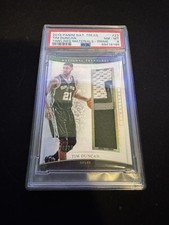 2015-16 Panini National Treasures - Timelines Tim Duncan #23 Prime /25 (MEM)