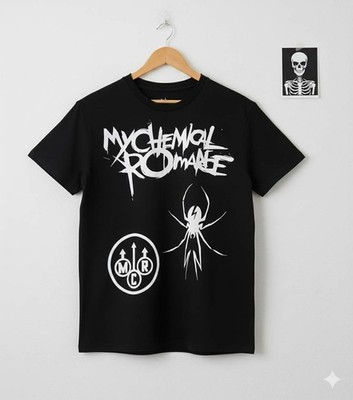 My Chemical Romance MCR T-Shirt Black Parade Spider Concert Merch Punk Emo Men's