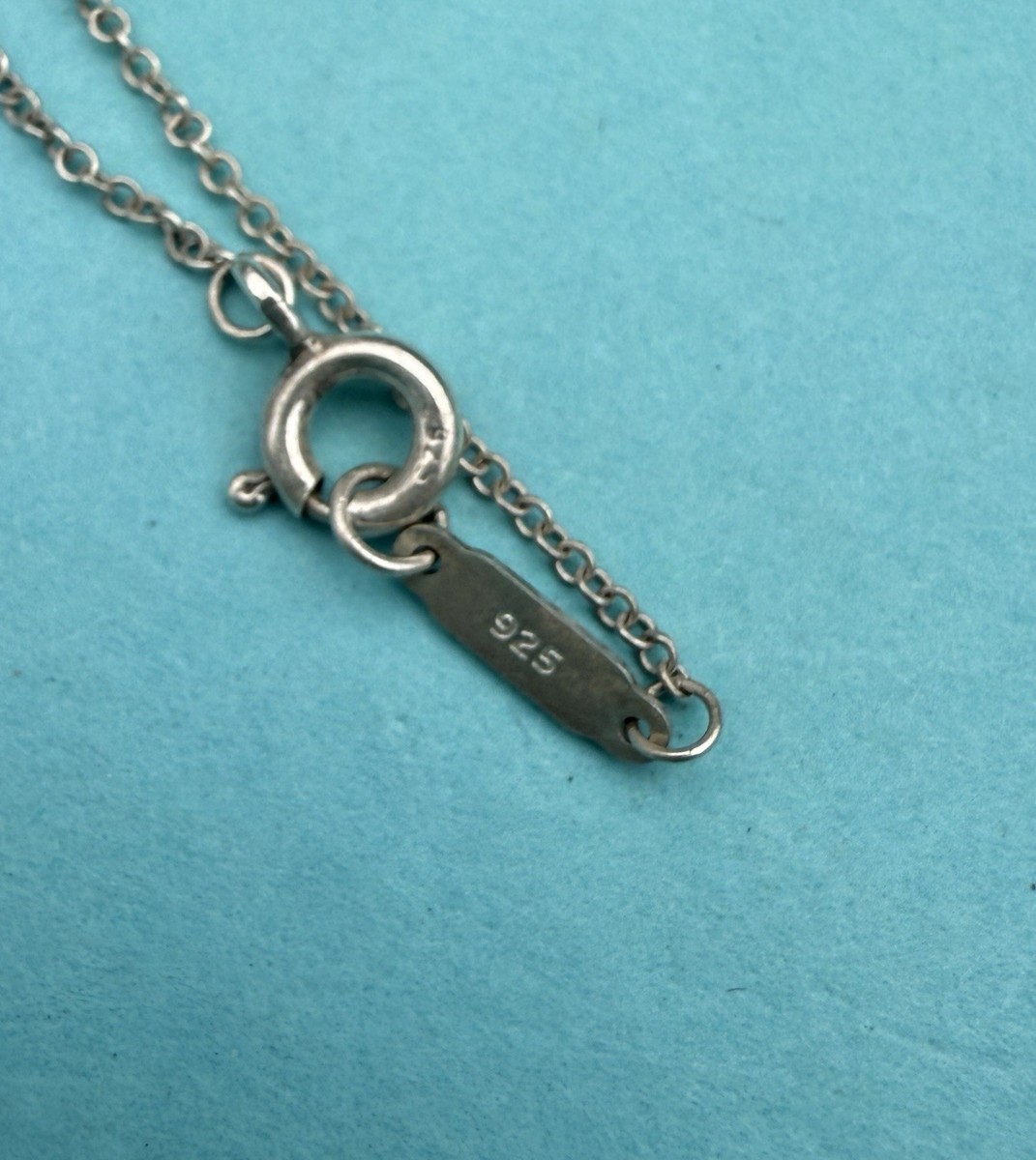 Tiffany & Co. Sterling Silver 925 Bow Ribbon Pendant
