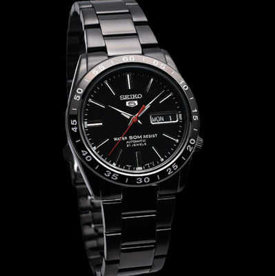 Seiko 5 Automatic SNKE03K1(SNKE03KC) Black Dial 21 Jewels Men's