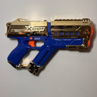 Gold Royale Edition ZURU X-Shot Chaos Meteor Max RXB 0060 Ball Blaster Gun