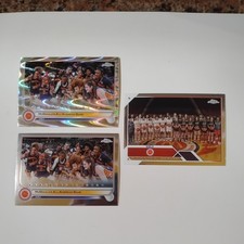 2022 & 23 Topps Chrome X3 McDonald's All American Girls RefractorBase&2023 #s 98