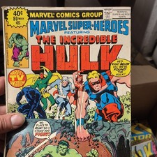 Marvel Comics Marvel Super-Heroes #80 1979 Hulk Vision Scarlet Witch Comic Book
