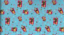 Hallmark Wrapping Paper Christmas Buddy the Elf Poses Blue 25 sq ft Holiday Gift