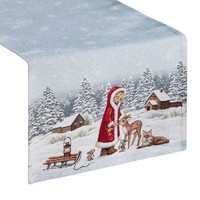 TischläUfer Weihnachten Tischdecke 40X100 Cm Tischtuch Modern Deko Dekoration