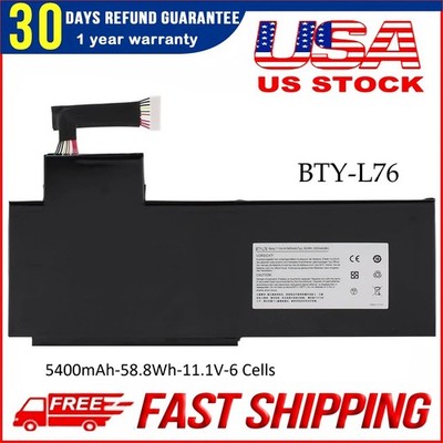 BTY-L76 Battery For MSI GS70 2OD 2PC 2PE 2QC 2QD 2QE GS72 MS-1771 MS-1772 MD9880