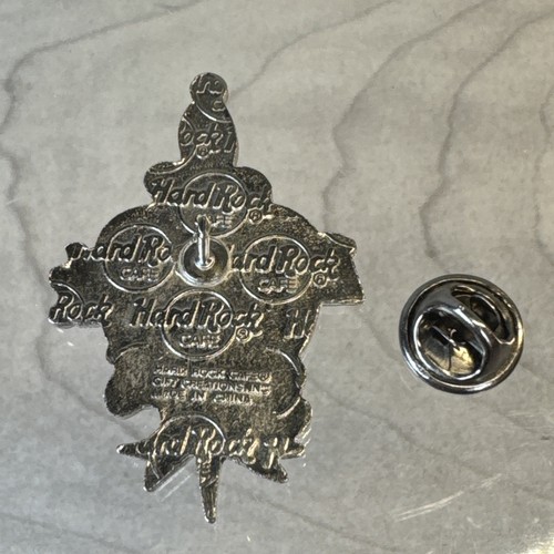 Hard Rock Cafe Pin 25 Years Gift Creations Inc Metal Button Pin-back Vintage - Picture 6 of 9