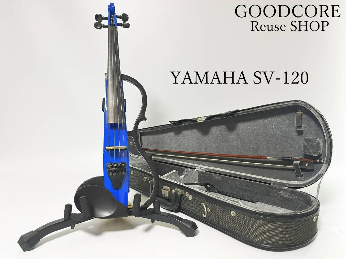YAMAHA SV-120 サイレントバイオリン 美品 YAMAHA SV-120 Electric Silent Concert Violin Blue | eBay