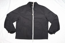 Dickies Men's Eisenhower Jacket Black, Full Zip, Quilted Lining, Size Medium