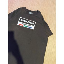 RadioShack TRS-80 Vintage Graphic T-Shirt Mens Large Black Retro Tech Computer