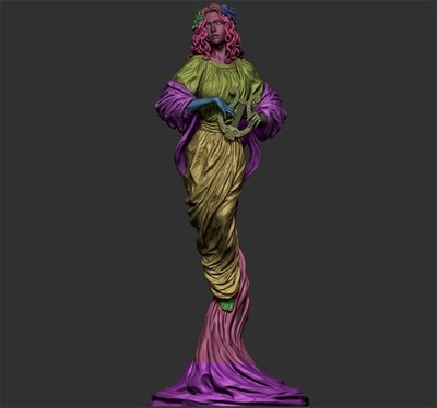 Muses 3D Printing Unassembled Unpainted Resin Model Kits Garage Kits