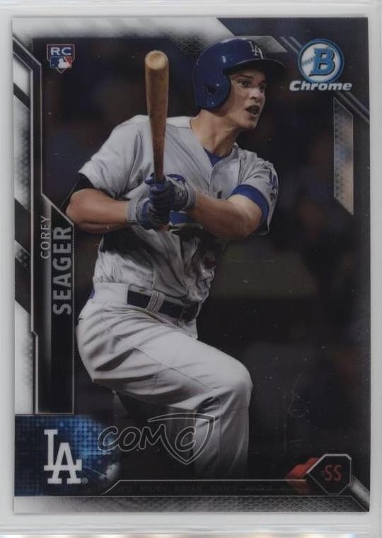 2016 Bowman Rookies Chrome Corey Seager #150 0i2a