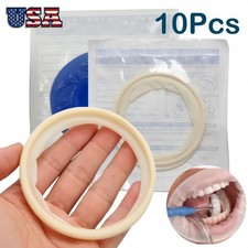 10pcs Dental Lip Cheek Retractor Disposable Sterile Rubber Dam Mouth Opener USA