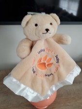 Baby Fanatic Clemson Tiger Lovey Satin Backed And Trimmed