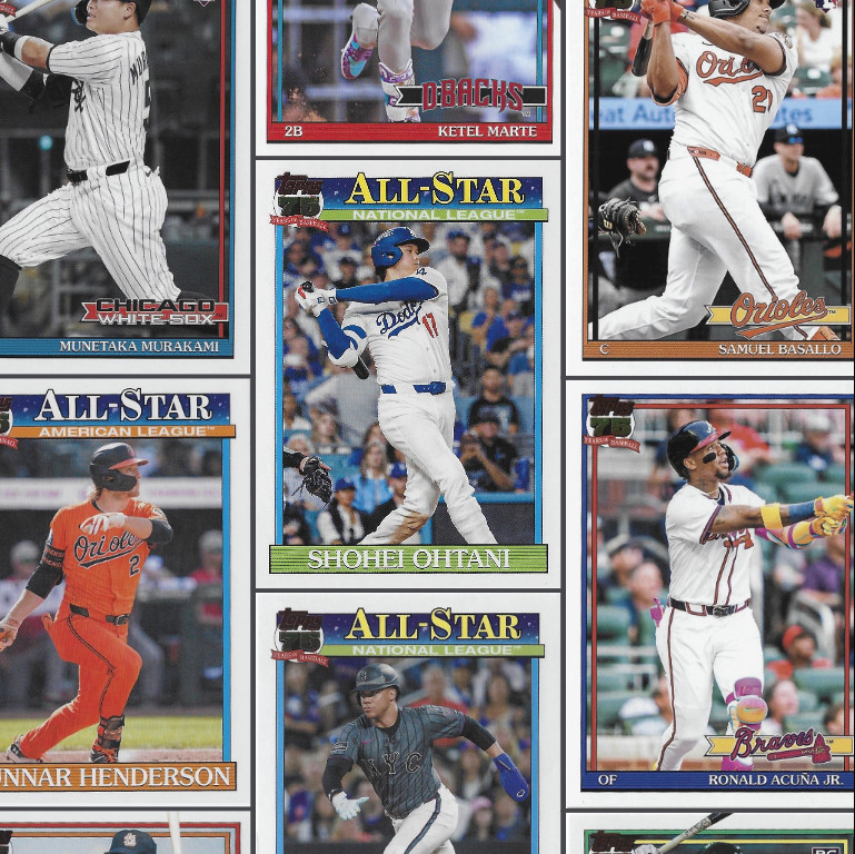 2026 Topps 1991 Anniversary T91 91B 91AS Pick Your Card Complete Set
