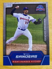 Will Sanders 2025 Choice Knoxville Smokies #20 Knoxville Smokies