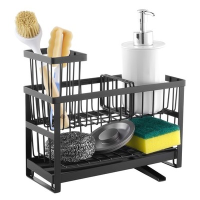 VEVOR Kitchen Sink Caddy Organizer Sponge Holder for Kitchen Essentials Storage