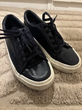 Boys Size 1 Next Shoes Smart Shoes Navy Good Condition