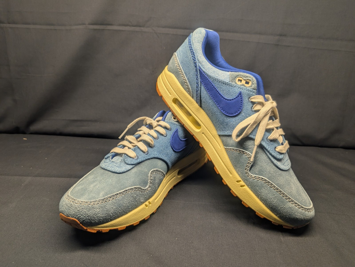 Size 10.5 - Nike Air Max 1 Premium Dirty Denim 2022 | eBay Size 10.5 - Nike Air Max 1 Premium Dirty Denim 2022 | eBay