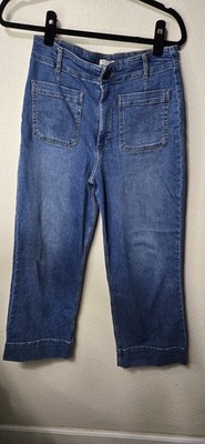 Bagatelle High Rise Cropped Straight Jeans in Soho Wash Size 29