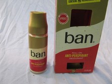NOS BAN ROLL-ON ANTI-PERSPIRANT DEODORANT 2.5 fl oz