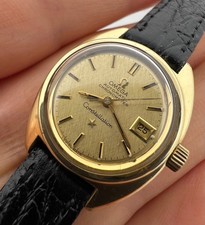 Omega Constellation Women's Automatic 568.001 Cal.682 SOLID GOLD CAPPED WATCH 9