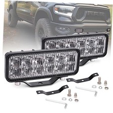 6 inch LED Light Bar 2PCS 120W 8000Lm Off Road 6-inch Dual Row LED Work Light