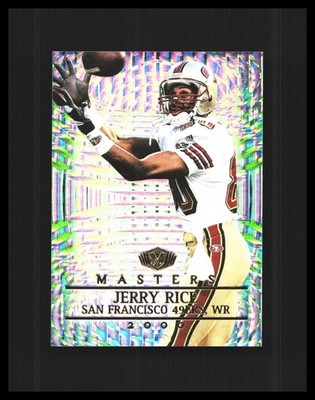 2000 Jerry Rice - Collector's Edge Masters Silver Foil #167 /2000  49ers 