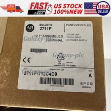 Allen Bradley Panelview Plus 1250 2711P-T12C4D9 Display 2711PT12C4D9 US Free Tax
