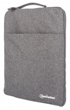 Manhattan Seattle Laptop Sleeve 15.6"" Grey Padded Extra Soft Internal Cushioning