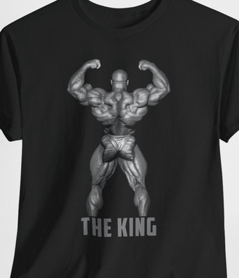 Gym Training Ronnie Coleman The King Bodybuilding Mr Olympia Fitness Fans Shirt