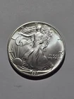 1991 Uncirculated American Silver Eagle  $1 Coin 1 oz .999 Silver