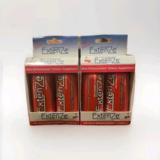 Extenze Male Enhancement Dietary Supplement- Big Cherry Flavor- 2 Pack 