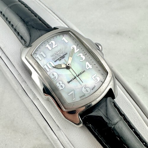 Damenuhr Invicta 5168 Special Edition Perlmutt - hat neue Batterie