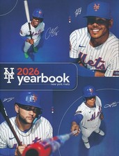 2026 New York Mets Yearbook - New - In Stock - Shipped in a Box