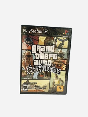 Grand Theft Auto San Andreas Ps2 Game Sony PlayStation Gta New