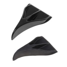 1Pcs Carbon Fiber Fin Diffuser Spoiler Roof Wing Windshield Gen