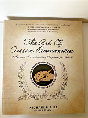The Art of Cursive Penmanship Learning Program Personal Handwriting Michael Sull