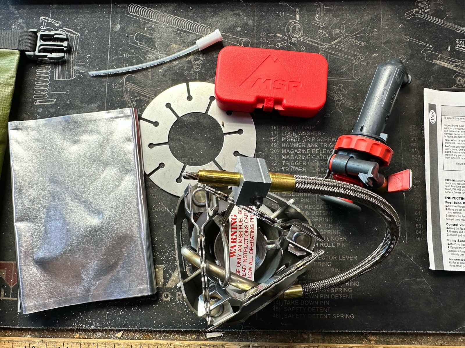 MSR XGK EX JP8 MultiFuel Military USMC Expeditionary Unit Stove Kit W