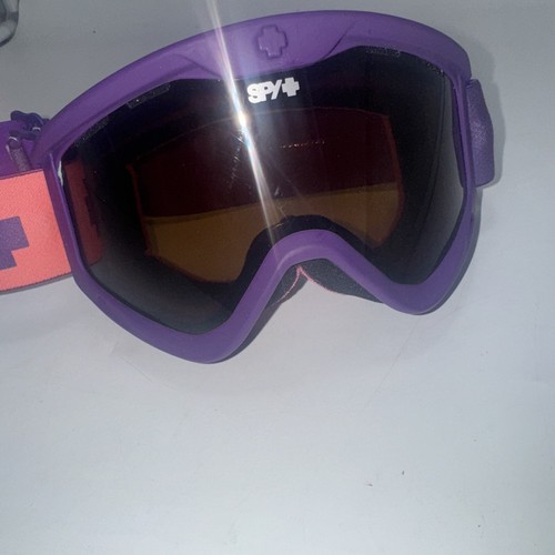 Spy Targa Googles Skiing Snowboarding SPY Purple - Picture 3 of 7