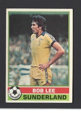 BOBBY KERR -#036- SUNDERLAND RED BACK 1977 TOPPS-FOOTBALL