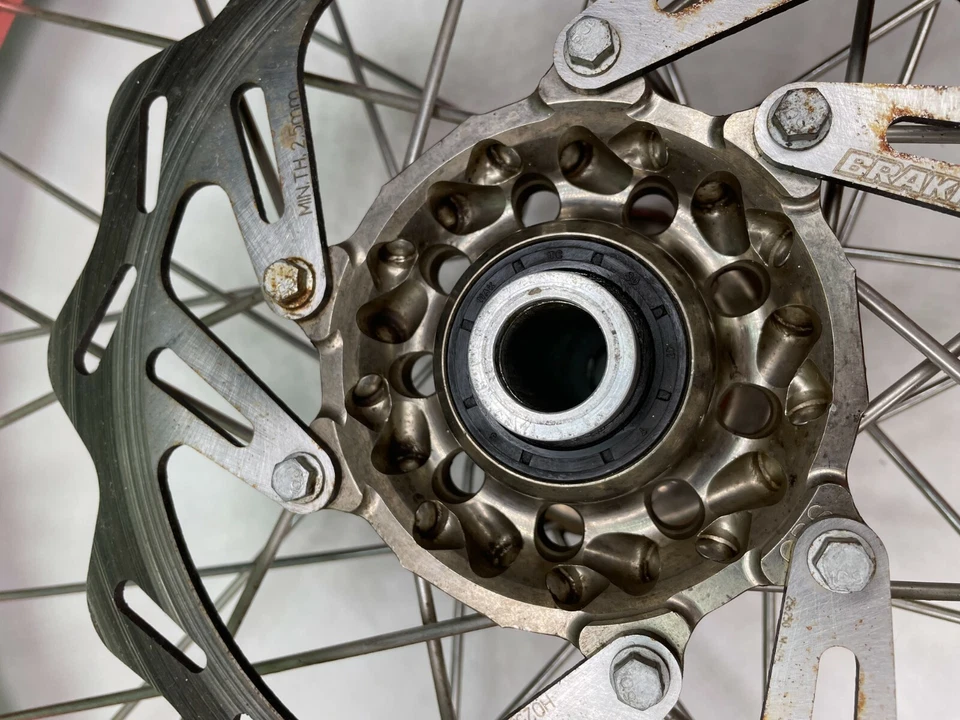 2004 Honda CRF 450R CRF450R TAKASHAGO EXCEL ОБОД КОЛЕСА КОГОТЬ СТУПИЦА - Изображение 3 из 4