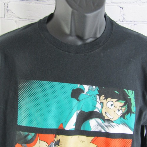 MY HERO ACADEMIA Anime Men's Large LS T-Shirt Ultra IZUKU Midoriya KATSUKI - Foto 2 di 8