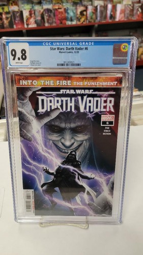 DARTH VADER #6 (Marvel Comics, 2020) CGC 9.8 ~ White Pages   